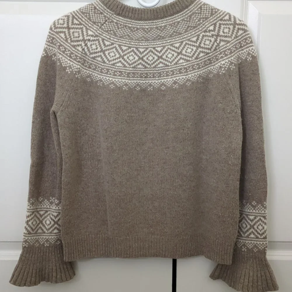 J.Crew Fair Isle sweater